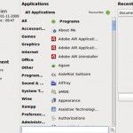Ubuntu System Panel, otro menú de inicio