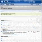 Rediseño masivo de los foros de KDE