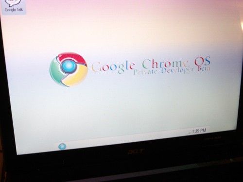 Primera captura de Chrome OS 29