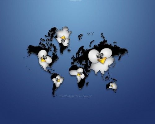 planet tux wallpaper linux the world is free like open source 1280x1024 500x400 planet tux wallpaper linux the world is free like open source 1280x1024