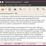 Ubuntu 10.10 estrenará nueva tipografía