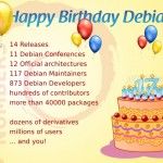 Debian cumple 17 añitos