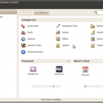 Ubuntu 10.10 - Alpha 3 - Centro Software