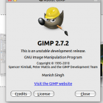 GIMP 2.7.2, sin prisa pero sin pausa
