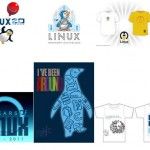 Camisetas conmemorativas del 20 aniversario de Linux