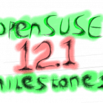 openSUSE 12.1 Milestone 1: y volver a empezar