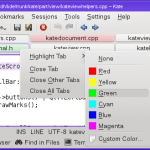 Kate mejora en KDE 4.7