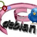 Las novedades de Debian, vía Twitter (o Identi.ca)