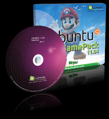 megapack Ubuntu GamePack 11.04: 5 DVDs repletitos de juegos