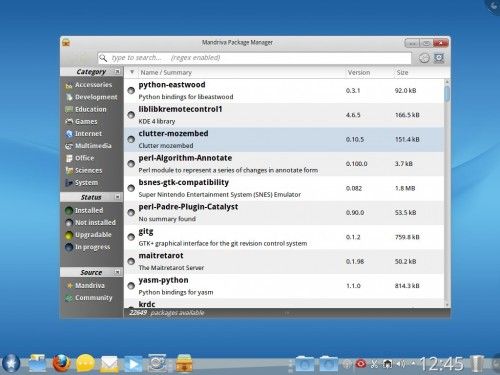 Mandriva 2011_Package Manager