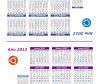 Calendario Ubuntu para 2012