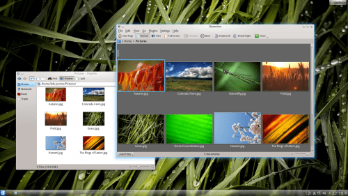 dolphin gwenview 500x281 KDE SC 4.7.4 y 4.8 Beta 2 ya están disponibles