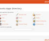 El Centro de Software de Ubuntu, desde el navegador web