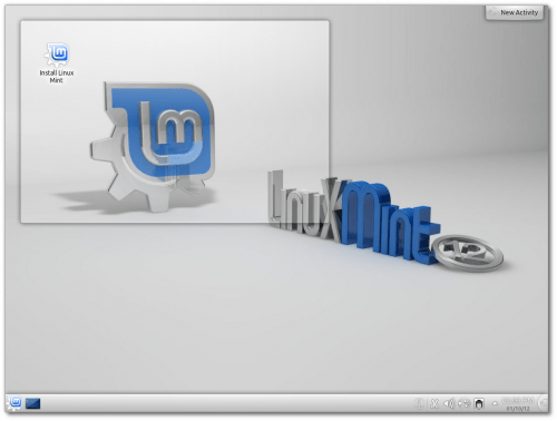 LinuxMint12 KDE RC 500x378 Linux Mint 12 KDE RC: Versión final casi a punto