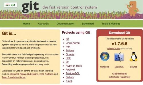 git website 500x296 Git va más allá de Git