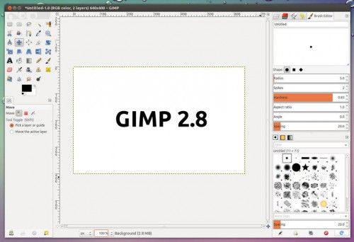 gimp 2 8 final 500x342 Llegó el momento: GIMP 2.8, disponible