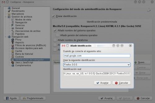 gmail konqueror conf