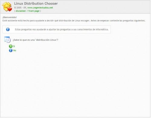 LinuxDistributionChooser