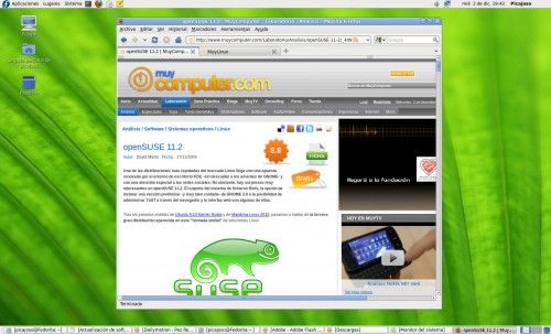 Fedora 12 - Escritorio GNOME 6