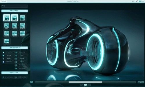 Tron-Legacy-GNOME-Shell-1