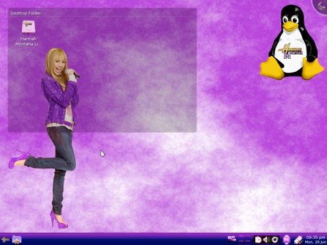 Hannah-Montana-Linux