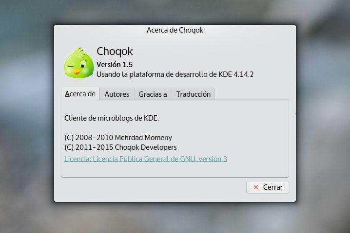 choqok 1.5