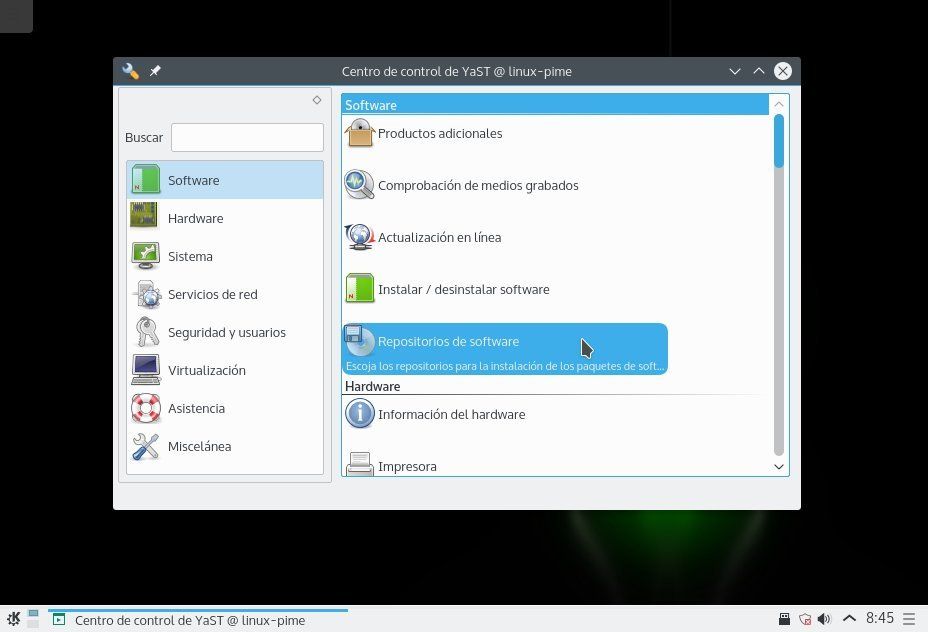 openSUSE 42.1