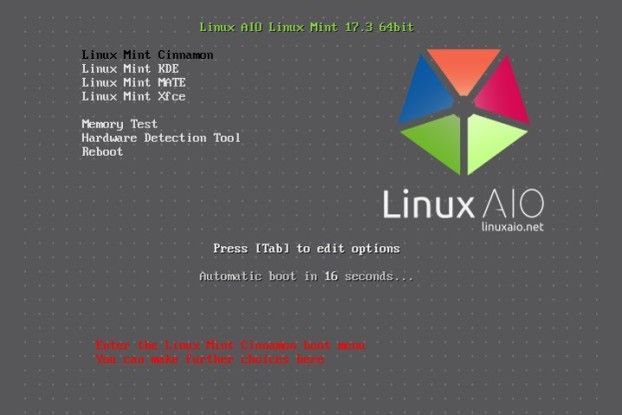 linux aio linux mint 17.3