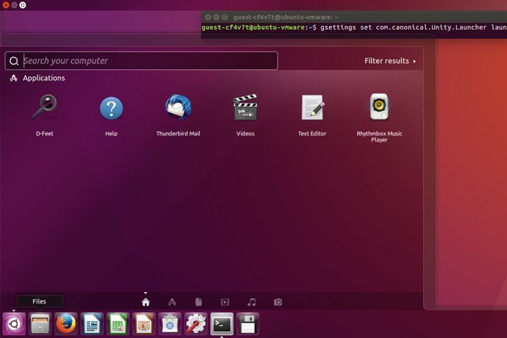 Ubuntu 16.04 permitirá colocar el panel en la parte inferior de la pantalla