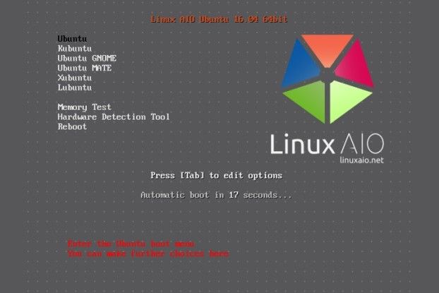 linux aio ubuntu 16.04