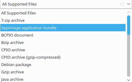 Nuevos formatos de compresión soportados por Ark 16.08