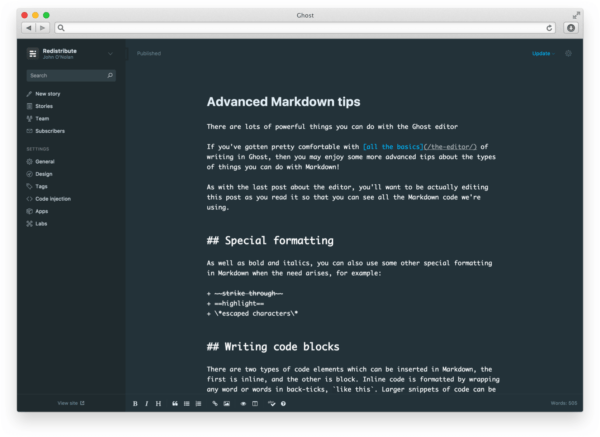 El sistema de 'blogging' Open Source Ghost lanza su primera versión ...