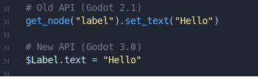 GDScript 3 en Godot 3.0