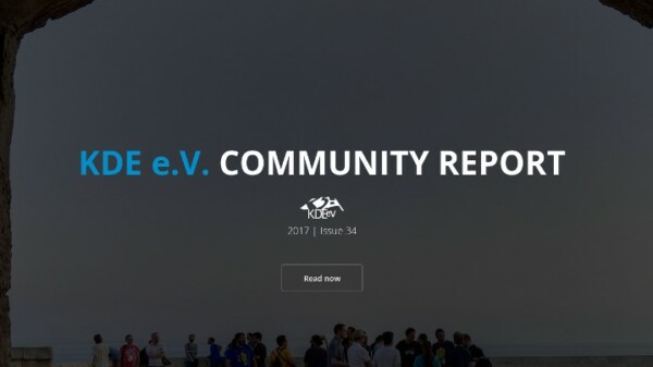 KDE e.V. Community Report 2017