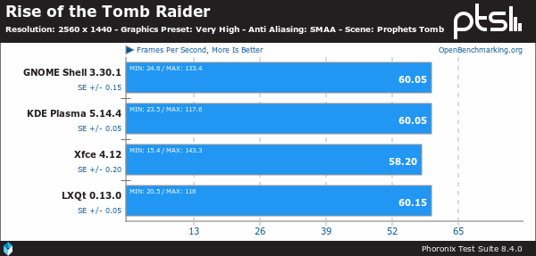 Rise of the Tomb Raider - Wayland Vs. Xorg