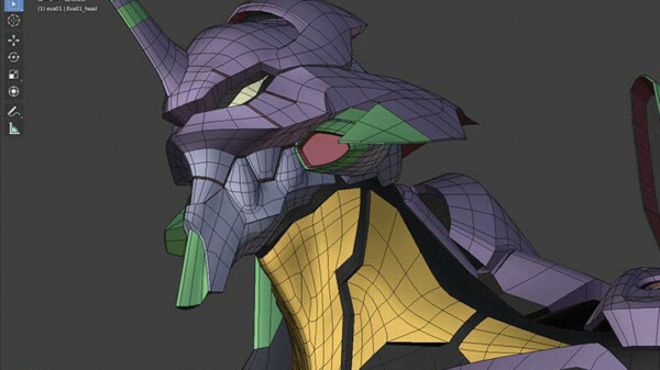 Blender utilizado en la producción de EVANGELION:3.0+1.0