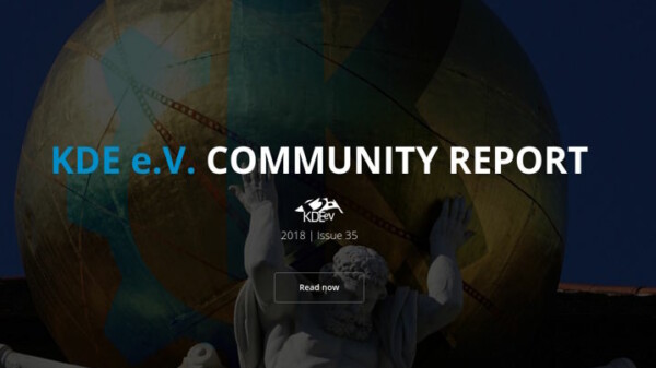 KDE e.V. Informe de la Comunidad 2018