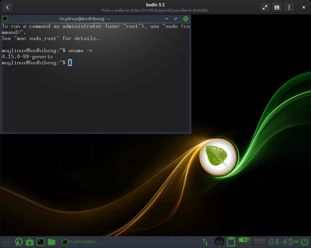 Bodhi Linux 5.1