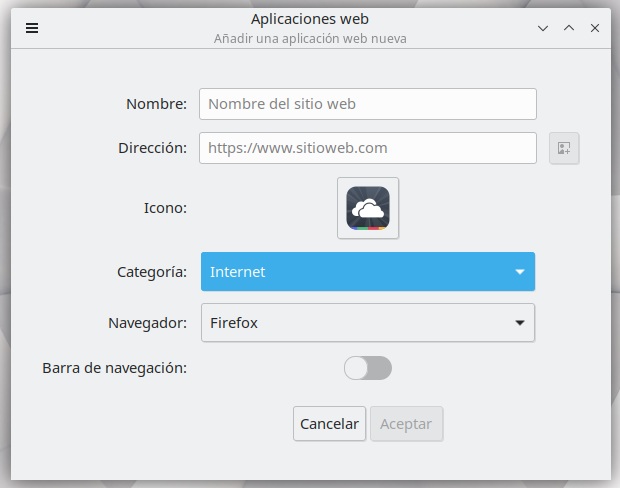 Aplicaciones web con WebApp Manager