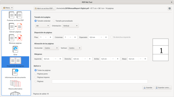 PDF Mix Tool es una sencilla herramienta de manipulación de PDF - MuyLinux