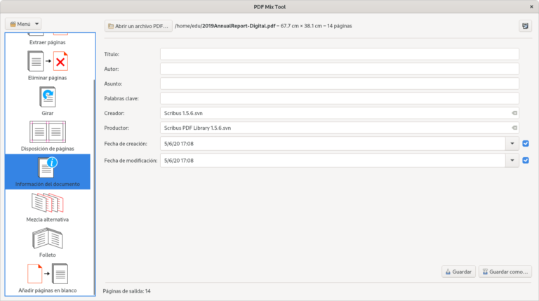 PDF Mix Tool es una sencilla herramienta de manipulación de PDF - MuyLinux