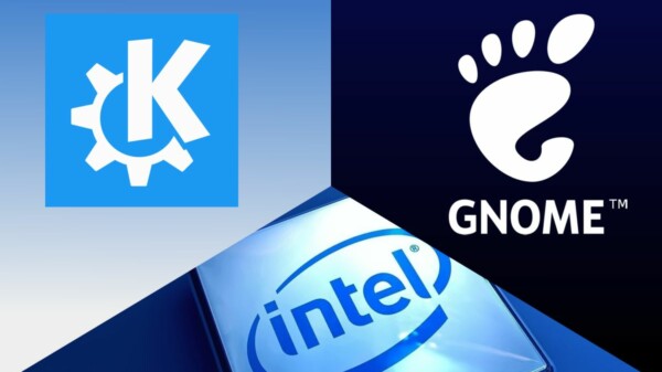 GNOME, KDE Plasma e Intel