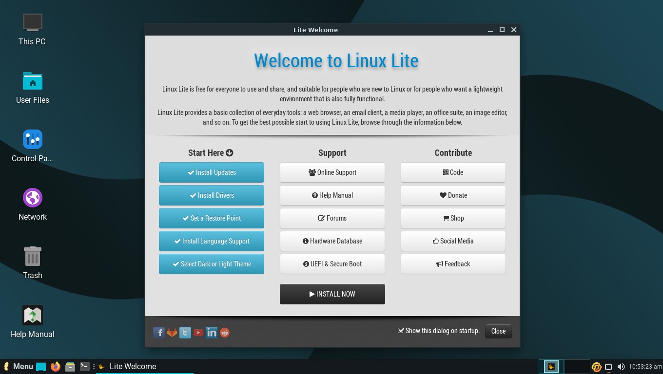 Linux Lite 5.6