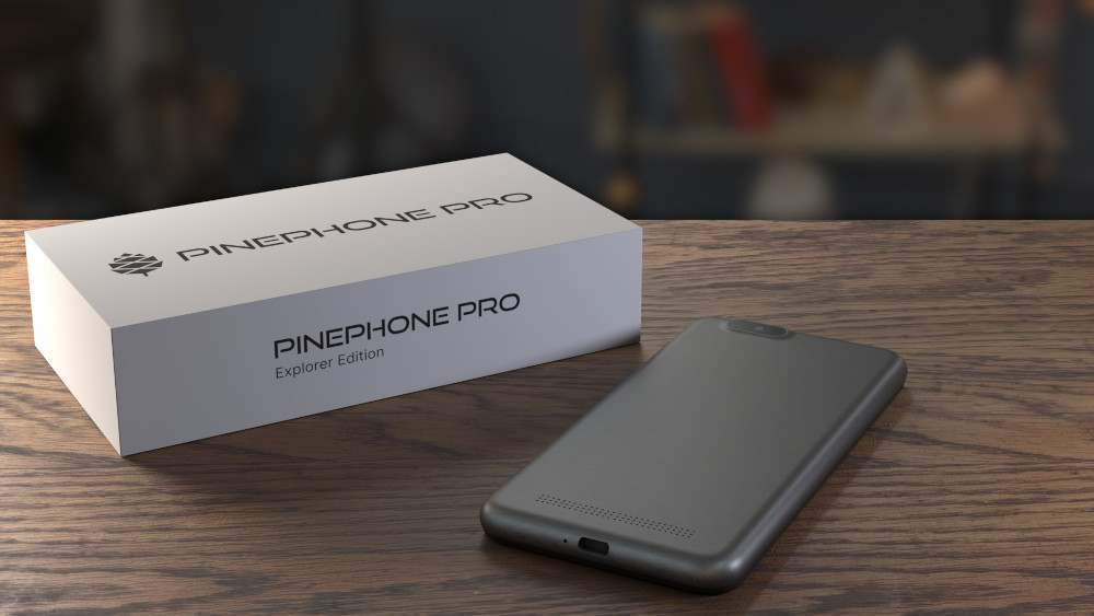 Embalaje del PinePhone Pro