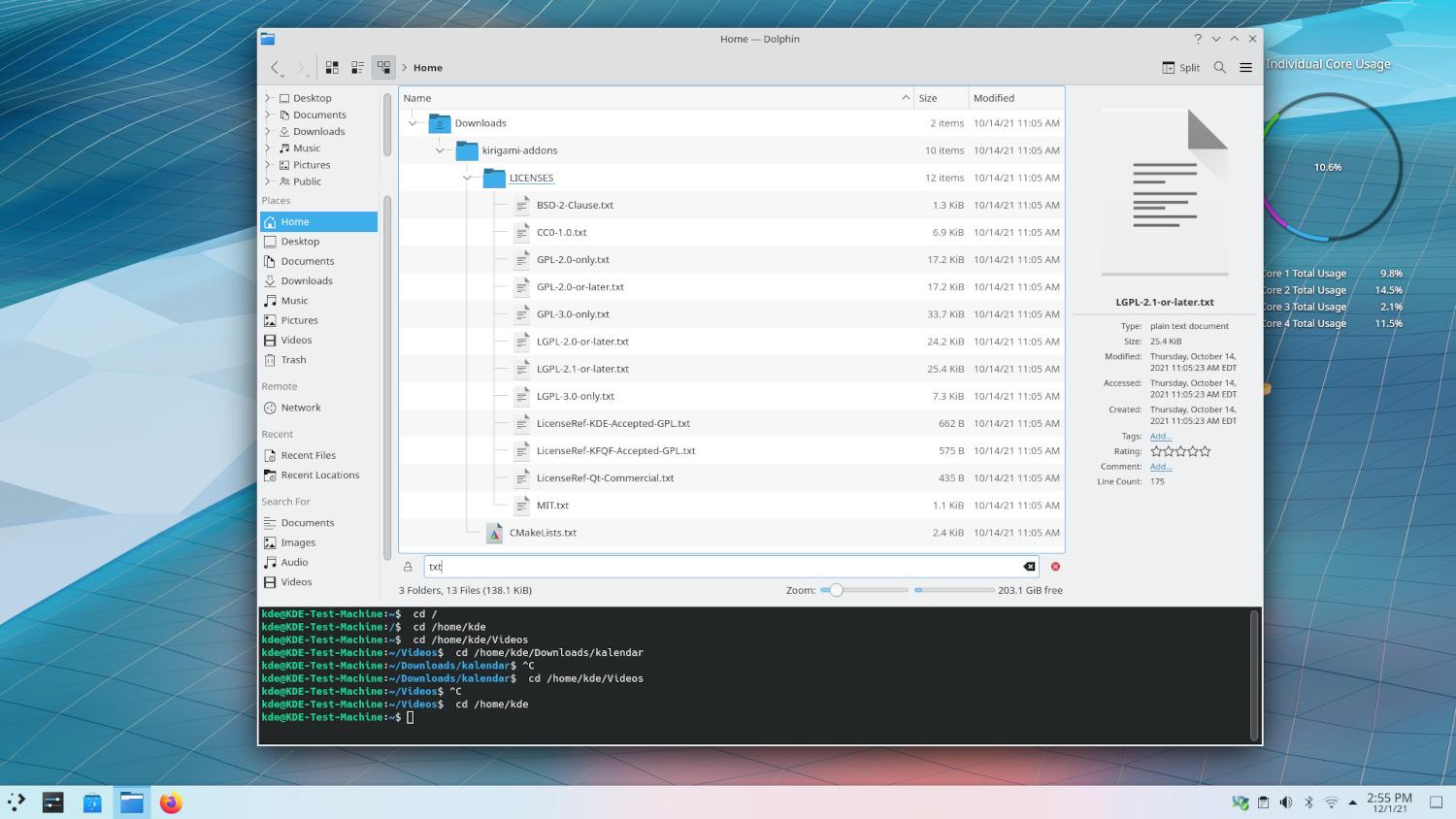 KDE Gear 21.12