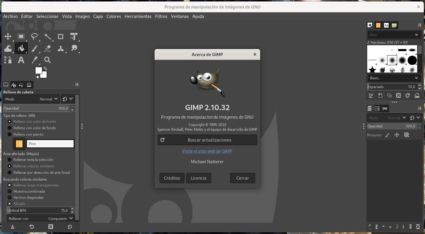 GIMP 2.10.32