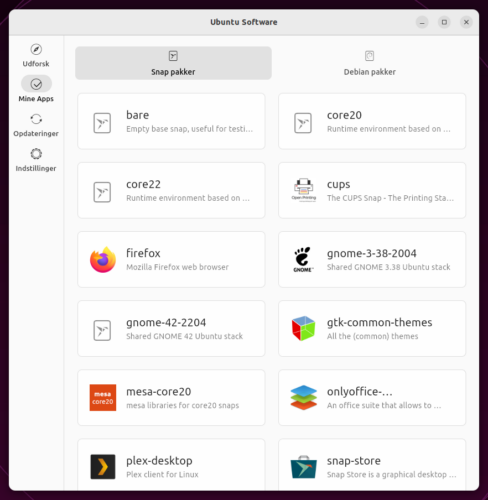 Ubuntu Software Flutter