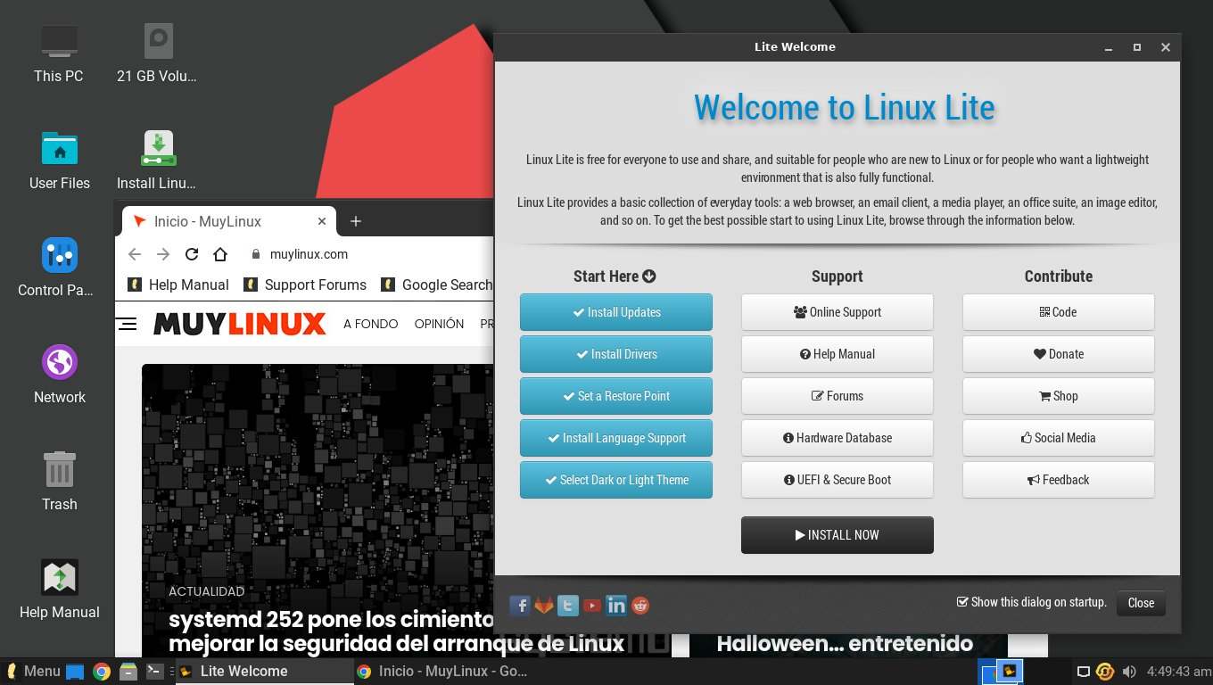 Linux Lite 6.2