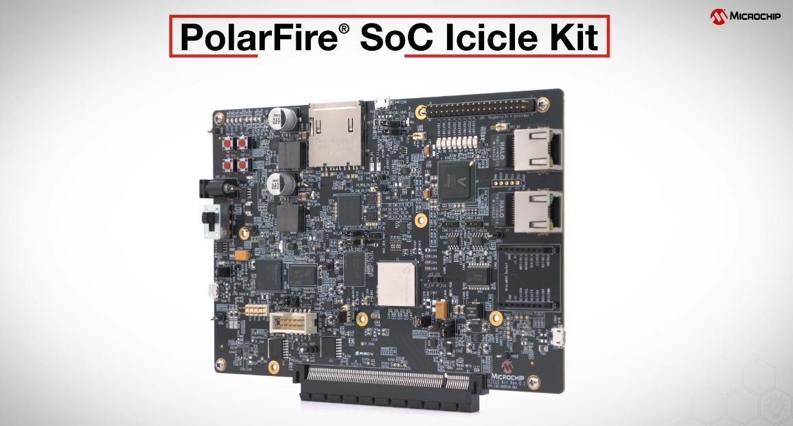 PolarFire SoC FPGA Icicle Kit de Microchip Technology Inc.