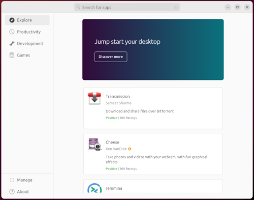 Ubuntu App Center - Centro de aplicaciones